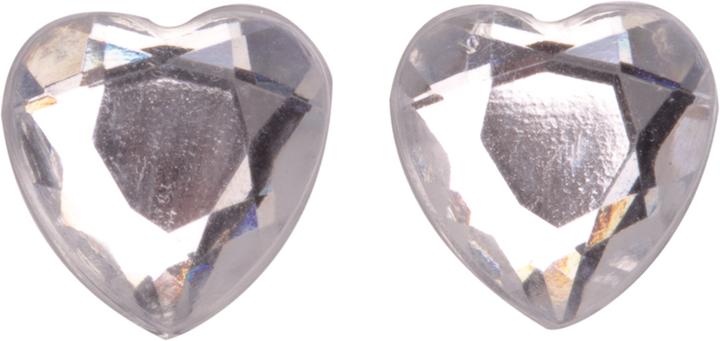Produktbild Glorex P&D Herzen 8mm crystal selbstklebend 63 St (63 Sticker)