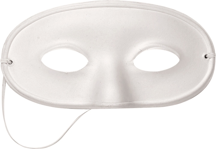 Produktbild Glorex Papp-Halbmaske 17,5x9,5cm 2St