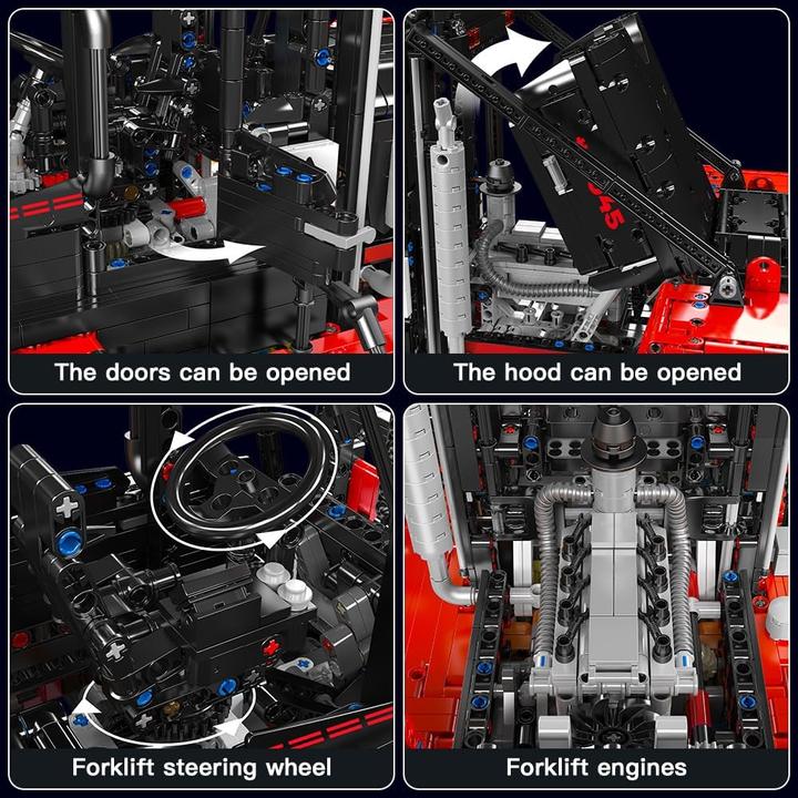 Produktbild Mould King Schwerlast-Gabelstapler