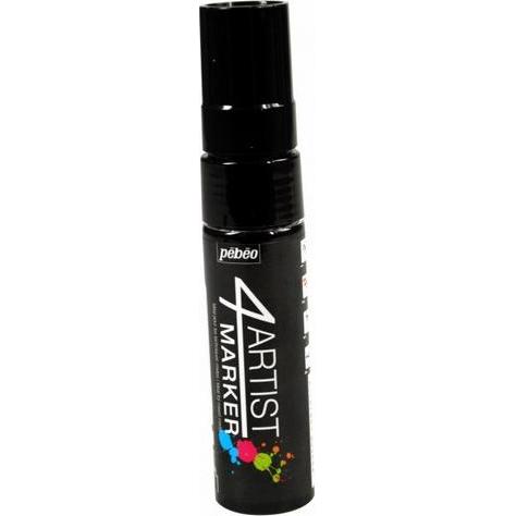 Thumbnail - Pebeo, Marker, 4Artist Marker 15mm Flach (Schwarz)
