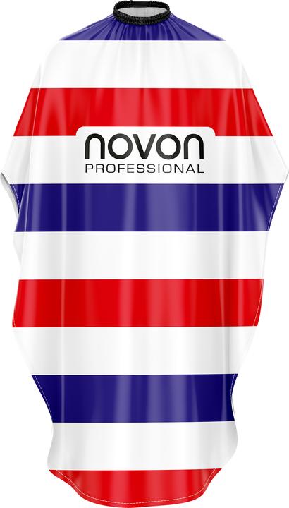 Immagine prodotto Novon Professional Cape Colour Line White/Red/Blue - N403 15