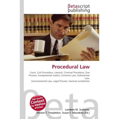 Procedural Law, Fachbücher