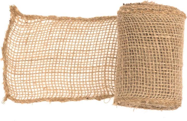 Actual product image Glorex Jute ribbon 10cm x 3m nature