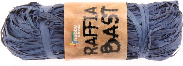 Actual product image Glorex Raffia raffia 50g dark blue