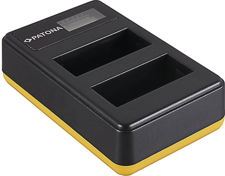 Actual product image Patona Dual LCD USB Charger Canon LP-E8 (Camera battery charger)