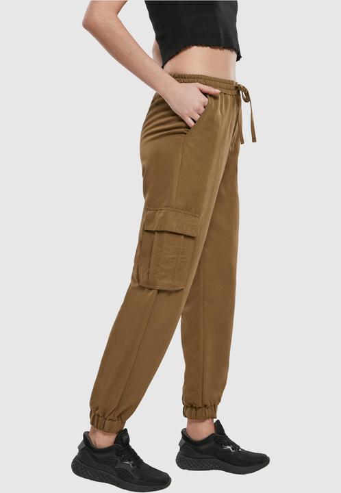 Image du produit Urban Classics Pantalon cargo en viscose sergé pour femmes (M)