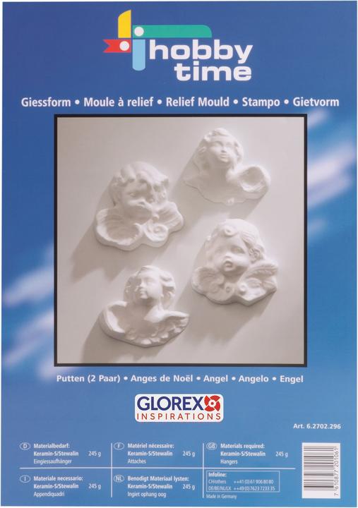 Actual product image hobbytime Casting mold putti (2 pairs)