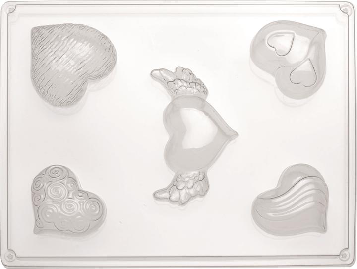 Image du produit hobbytime Moule relief coeurs 1