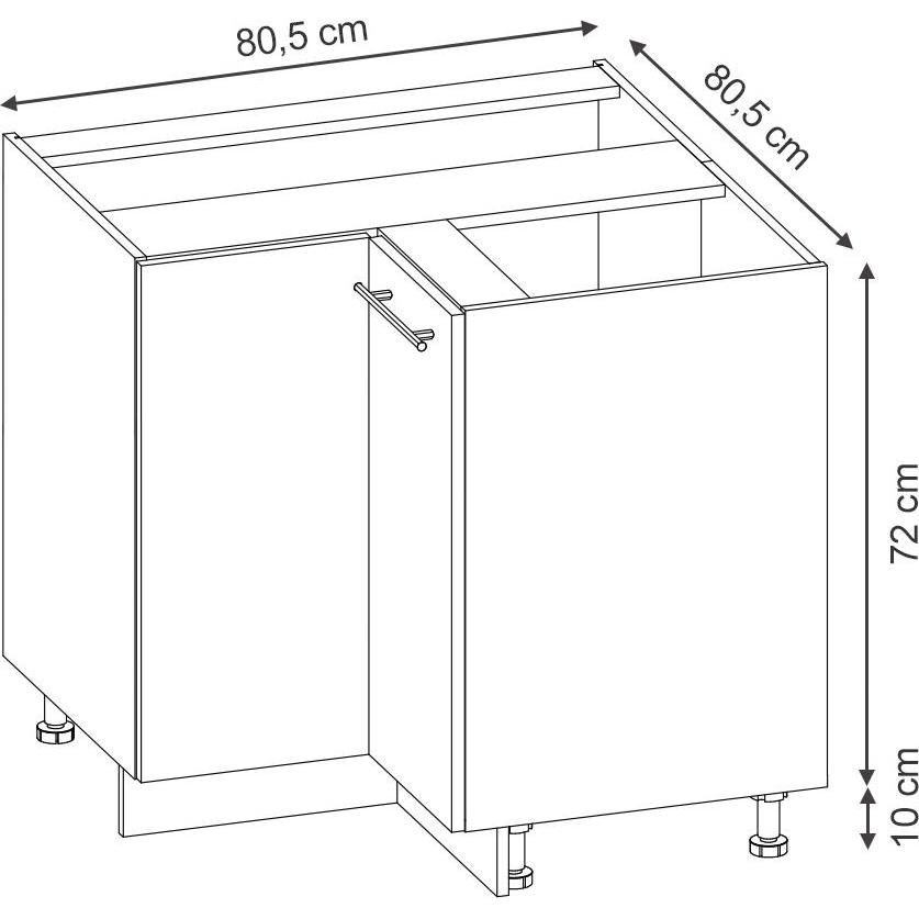 Thumbnail - Vicco, Regal, Eckschrank Fame-Line