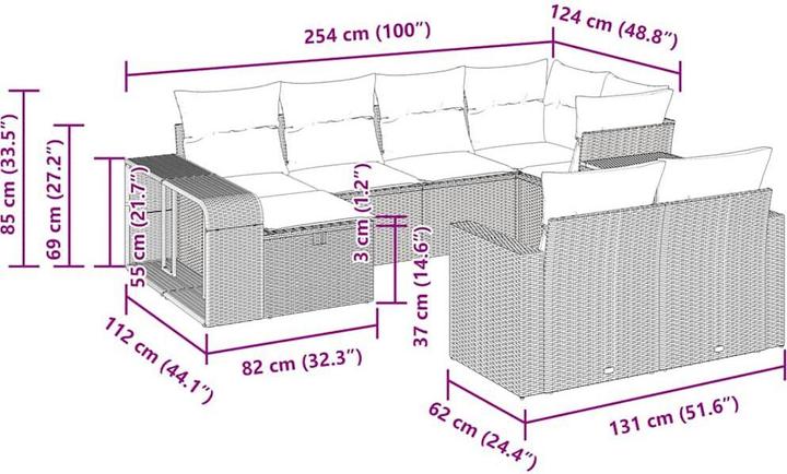 Produktbild vidaXL Allan