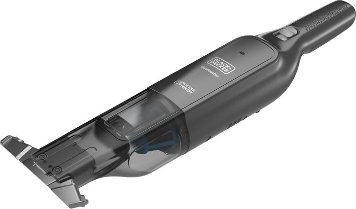 Black & Decker 12 V / 2,0 Ah Dustbuster SLIM 24Wh, con bocchetta di aspirazione larga integrata, cavo di ricarica