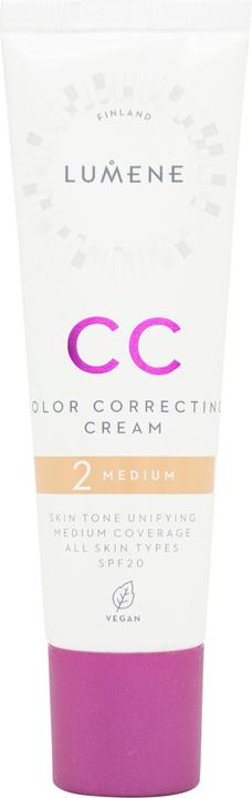 Actual product image Lumene Colour Correcting Cream CC 7in1 Medium 30ml