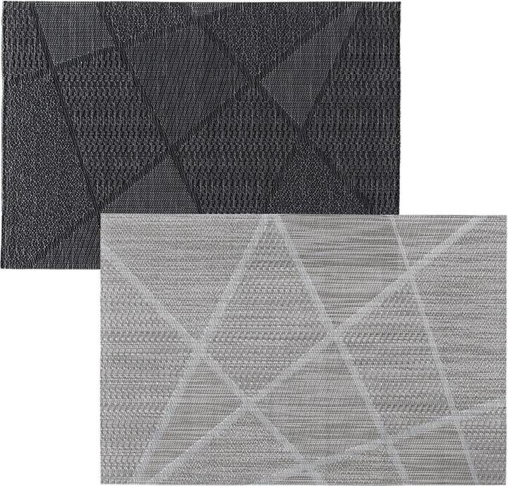 Productafbeelding Zeller Present Placemat, kunststof, grijs (1 Pcs., 45 x 30 cm)