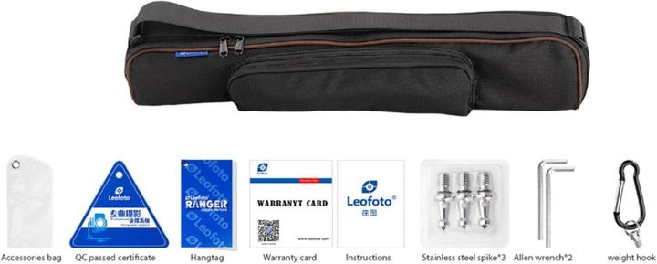 Actual product image Leofoto Ranger LS-365C (Carbon)