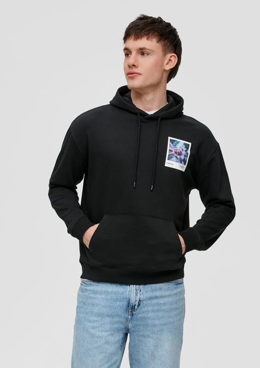 Produktbild s.Oliver Sweatshirt Hoodie-Sweatshirt mit Fotoprint (M)