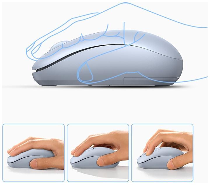 Actual product image Ugreen Wireless mouse 90671 2.4G (dusty blue) (Wireless)