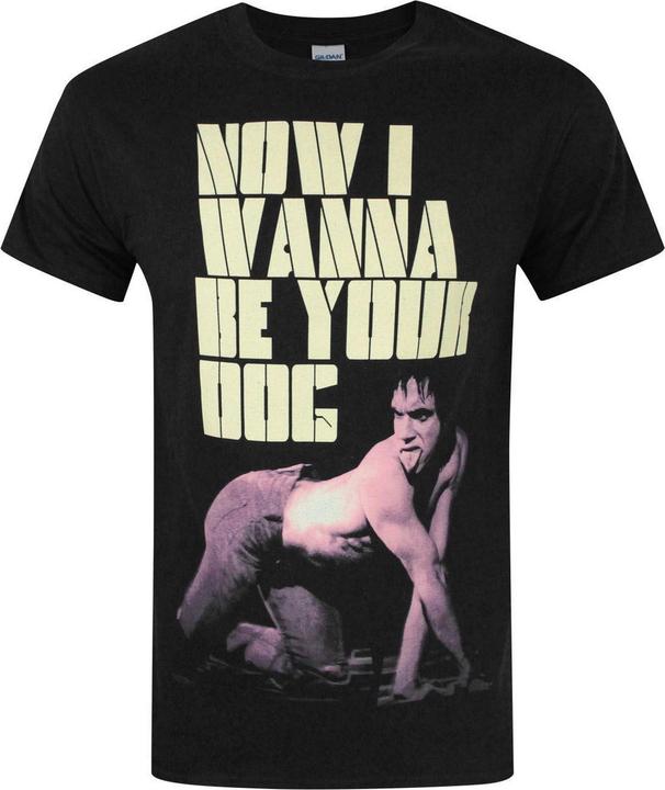 Actual product image Iggy Pop I Wanna Be Your Dog TShirt (S)