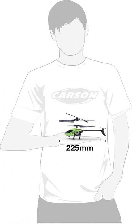 Produktbild Carson Modellsport Starter Tyrann 230 IR 2Ch RTF grün RC Einsteiger Hubschrauber