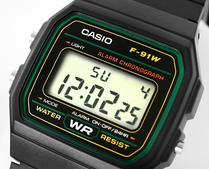 Immagine prodotto Casio Retro Vintage - F-91W-3D (Orologio digitale, 33 mm)