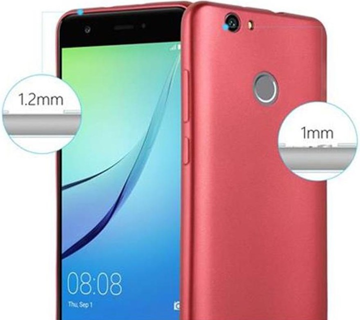 Actual product image Cadorabo TPU Matt Metallic Cover (Nova)