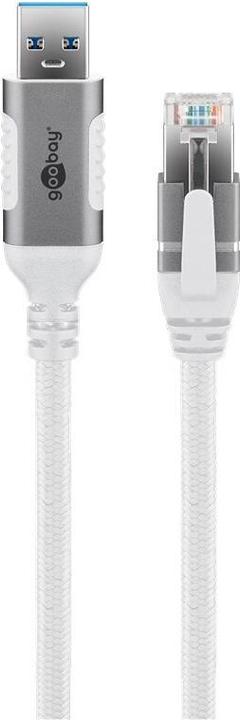 Produktbild Goobay Ethernet-Kabel USB-A 3.0 auf RJ45, 3 m (USB 3.0, RJ45 (1x))
