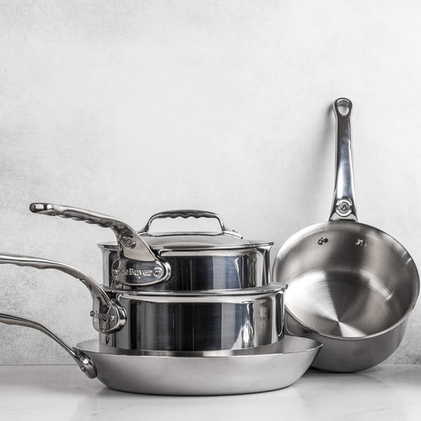Image du produit de Buyer Casserole Affinity avec couvercle à induction (20 cm, Casserole, Acier inoxydable)