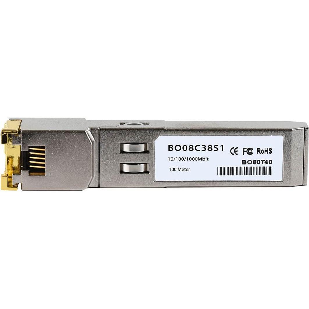 BlueOptics Cisco 10-2351-01 kompatibler SFP BO08C38S1, Transceiver, Silber