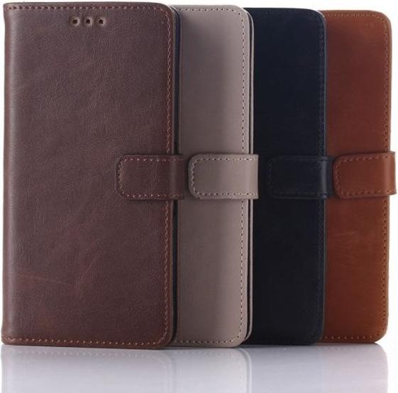 Produktbild MU Classic Crazy Horse Leder Hülle (Sony Xperia M4 Aqua)