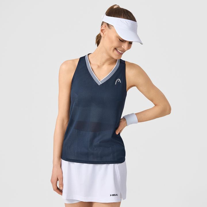 Actual product image Head Performance Tank Top Damen Navy (XS)