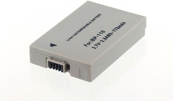 Produktbild AGI Akku kompatibel mit Canon Legria HF R205 - Akku - 770 mAh (Kamera Akku)