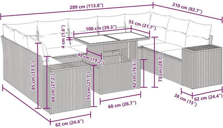 Produktbild vidaXL Andre