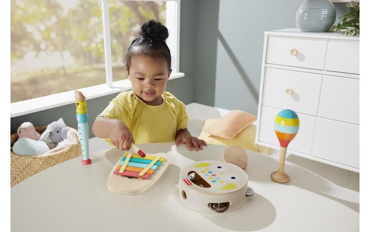 Actual product image Fisher-Price wooden music set (Multilingual)