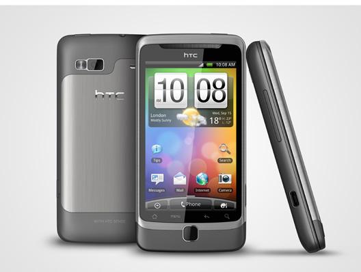 Actual product image HTC Desire Z - Anthracite - QWERTZ Multilingual (1.50 GB, 3.70", 3G)