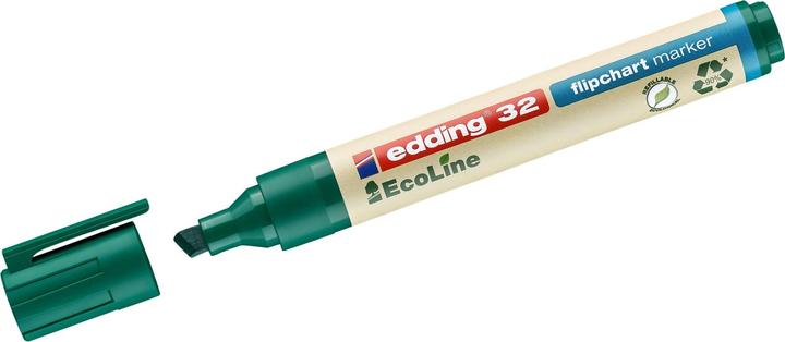 Produktbild Edding 32 EcoLine Flipchartmarker, nachfüllbar, versch. Farben (10x)