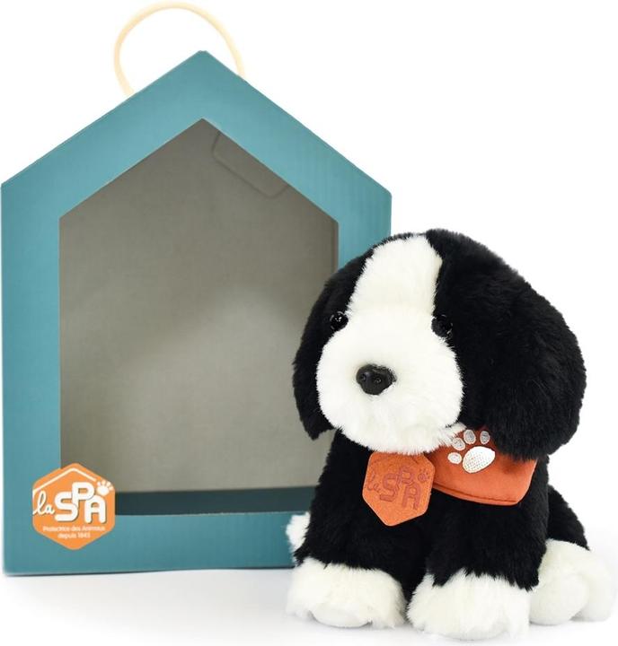Productafbeelding Doudou et Compagnie Hond zwart-wit, 16cm (MQ2) ** (22 cm)
