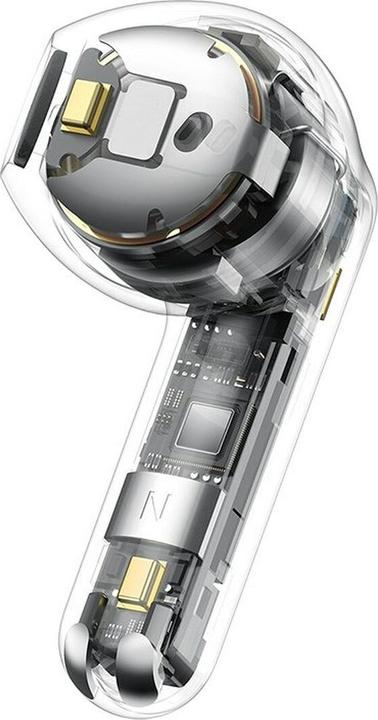 Image du produit Baseus Ecouteurs Bowie M3 True Wireless Blanc de Lune (ANC, 6.50 h, Sans fil)