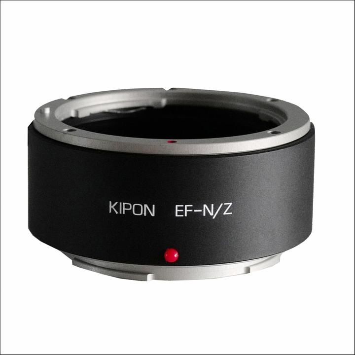 Actual product image Kipon Adapter Canon EF lens to Nikon Z camera