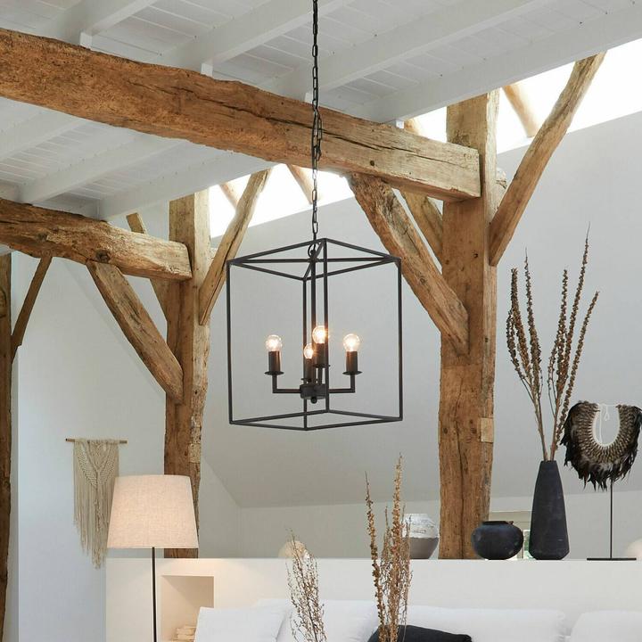 Produktbild Loberon Hängelampe Elian antikschwarz (E14)