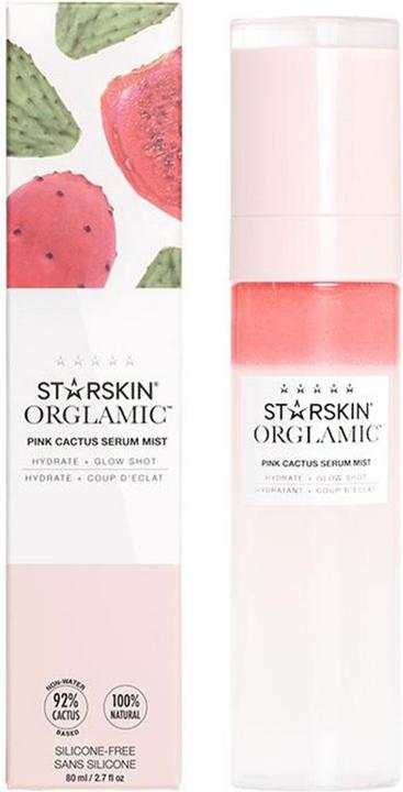 Produktbild Starskin - ORGLAMIC Pink Cactus Hydrating & Glow Serum Mist (80 ml)