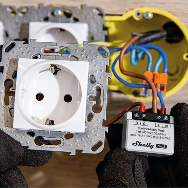 Actual product image Shelly PM Mini Gen3