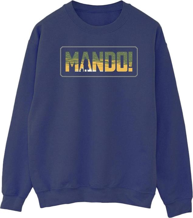 Star Wars - Sweat THE MANDALORIAN MANDO CUTOUT - Homme (L)