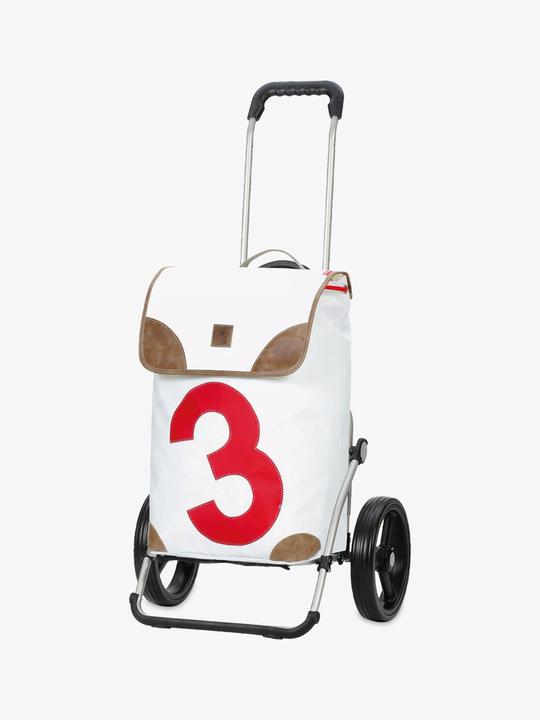 Produktbild Andersen Einkaufswagen ROYAL ALU LEE rot/klein gemustert