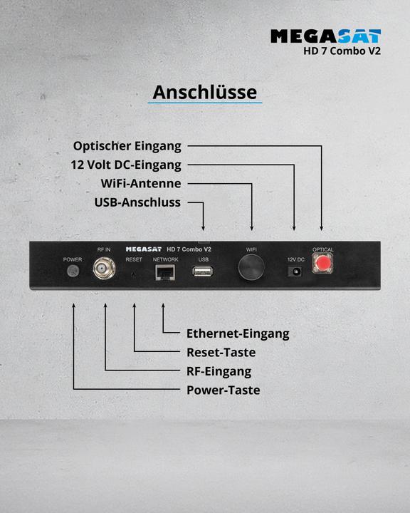Immagine prodotto CE-Scouting CE Touch-Messgerät Megasat HD 7 Combo V2 (Tecnologia di misura)
