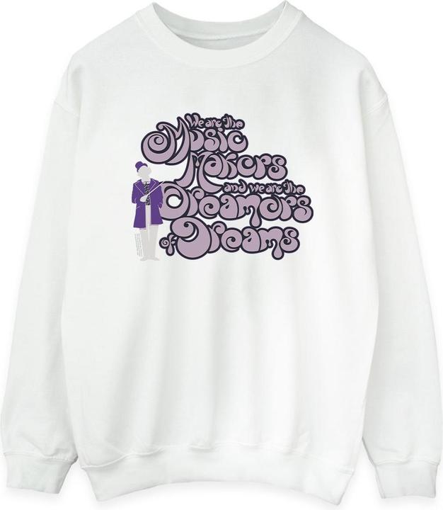 Produktbild Willy Wonka & the Chocolate Factory Dreamers Text Sweatshirt (M)