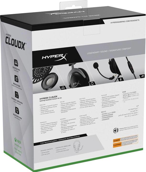 Produktbild HyperX CloudX (Kabelgebunden)
