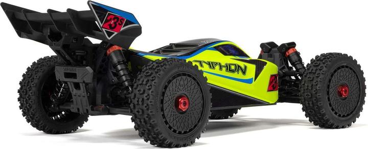 Immagine prodotto Arrma Buggy TYPHON BLX 223S Gelb ARTR, 1:8 (RTR pronto all'uso)