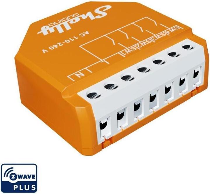 Produktbild Shelly ALREZWE W I4 - Qubino Wave i4 (Schaltaktor)