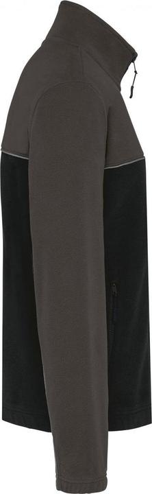 Actual product image Kariban Eco-friendly two-tone microfleece jacket (5XL)