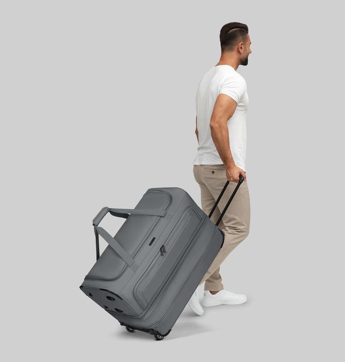 Immagine prodotto Redolz Borsa da viaggio Duffle Essentials a 2 ruote da 70 cm con piega ad espansione (86 l)