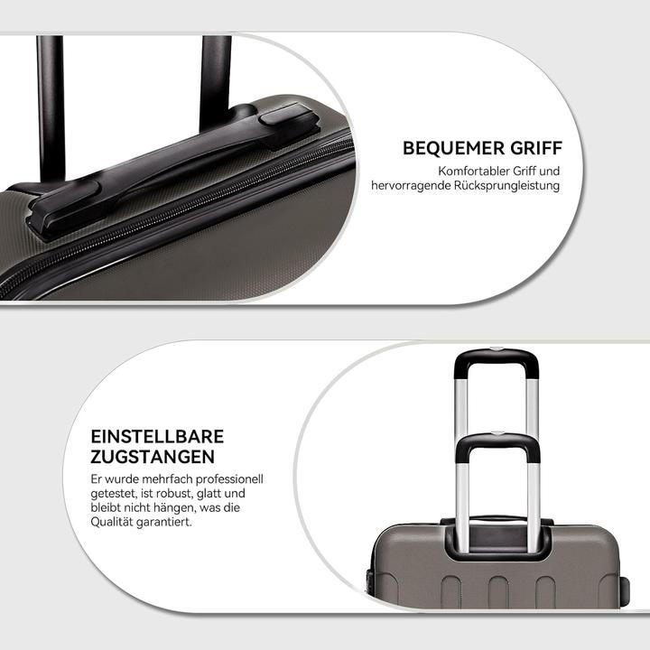 Produktbild Beibye 3-teiliges Hartschalenkoffer-Set (110 l)